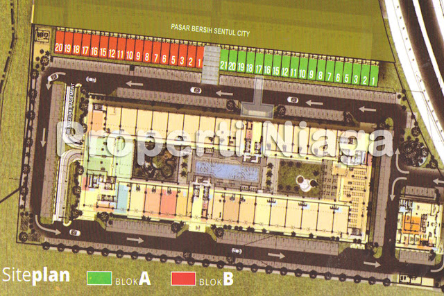 Properti-Ruko-Sentul-Tower-Apartemen-(STA)-Site-Plan