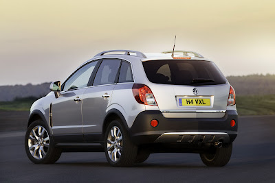 2011 Vauxhall Antara Facelift Back Side