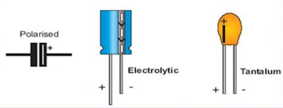 kapasitor polar dan bentuknya