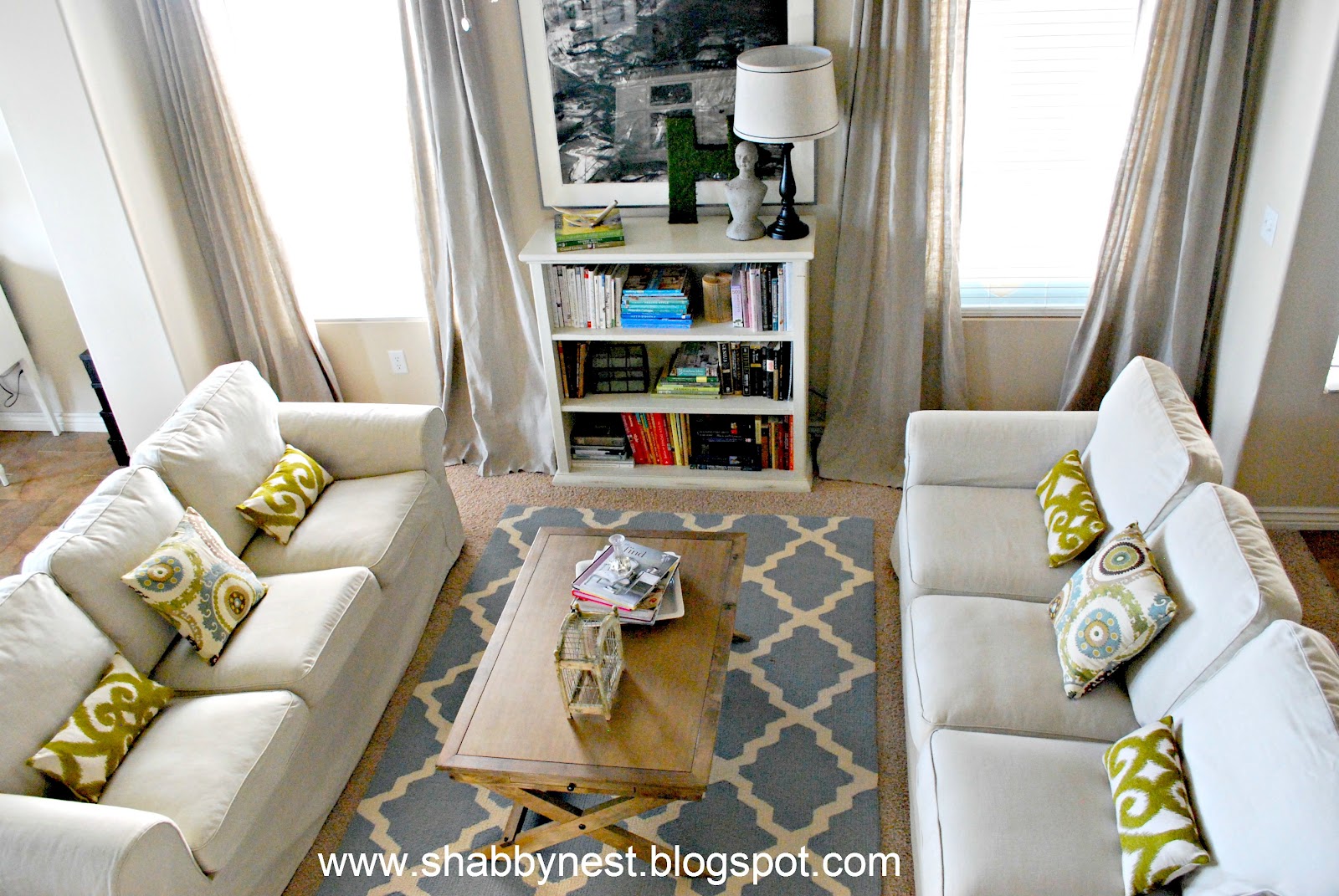 The Shabby Nest Living Room Spruce Up The Reveal