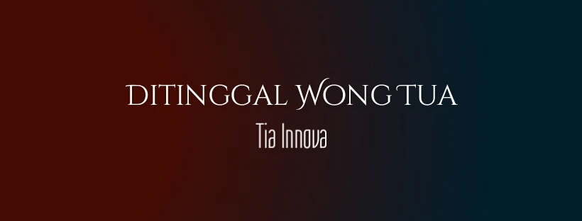 Chord Ditinggal Wong Tua