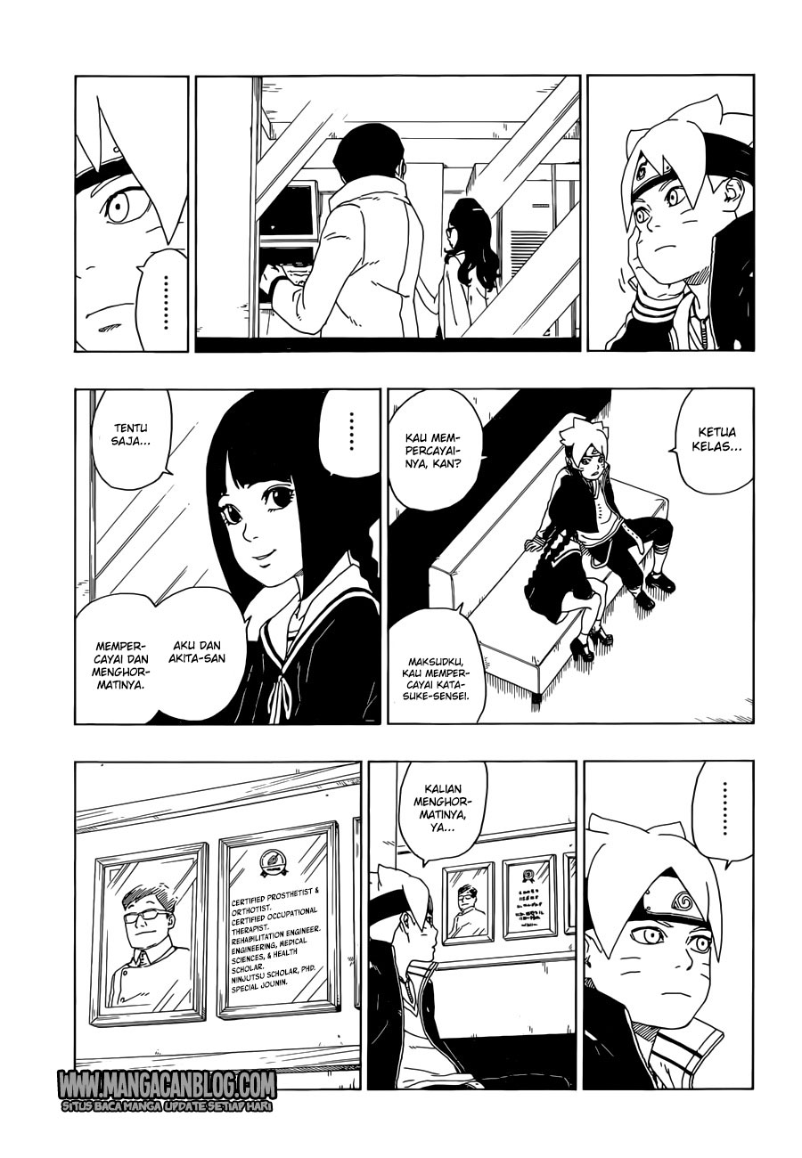 Boruto Chapter 18 Bahasa Indonesia  Tangan-Spoiler Boruto 19-Mangajo 20