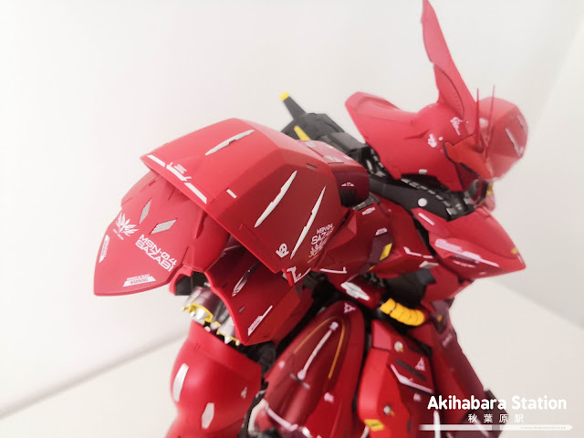 Review de Metal Structure MSN-04 Sazabi, Tamashii Nations.