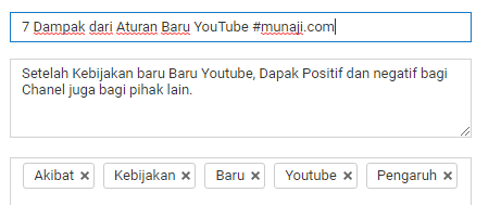 Cara Penggunaan Hastag di Video dan Artikel