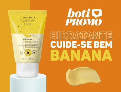 Resgate a Loção Desodorante Hidratante Cuide-se Bem Feira Banana com nova promoção da O Boticário!