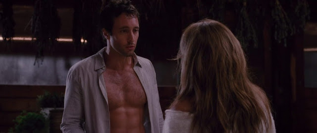 Alex O'Loughlin Torse nu dans le Back-Up Plan