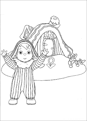 Online Coloring Pages on Coloring Pages Online  Andy Pandy Coloring Pages