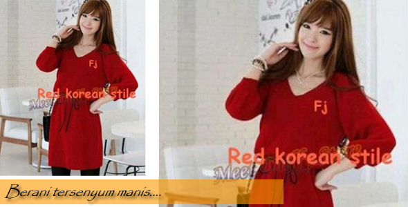 dress rajut, baju wanita, murah