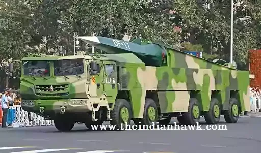 DF-17 ballistic missiles