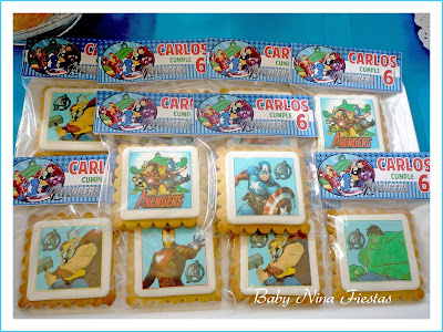 galletas decoradas avengers