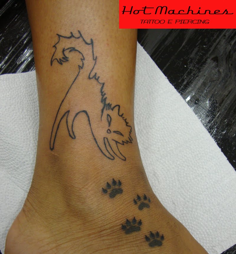 Tattoo Gatos Pingados