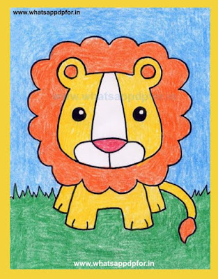 easy-lion-drawing-pictures