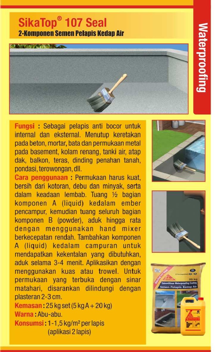 Waterproofing SIKA Media Bangunan