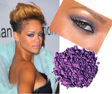 How To Do Rihanna Makeup. Quad in Emerald Smokes-
