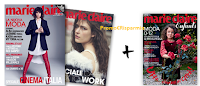 Logo Marie Claire: copia omaggio in edicola con 2 supplementi in regalo