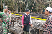 Ahmad Ependi Tinjau Lokasi Kebakaran Pesantren Darul Ishlah Sungai Nibung-17