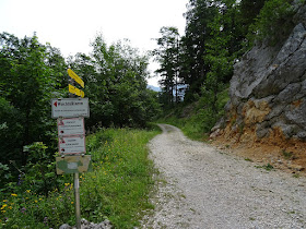Abzweigung Weichtalklamm