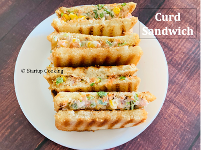 curd sandwich