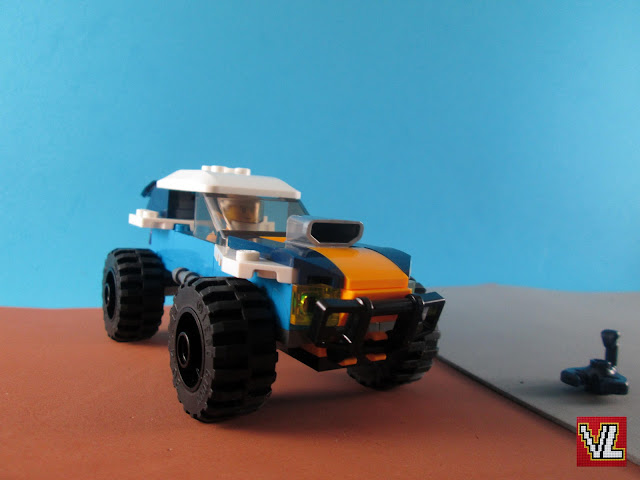 LEGO sets Dois veículos LEGO de corrida rally e todo-o-terreno