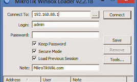 Cara Mengetahui Mikrotik Default Password