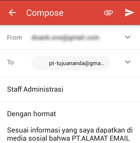  Di Cara Mengirim Cv Lewat Email