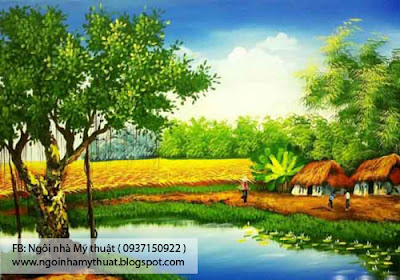 hoa si ve tranh tuong 3D Binh Duong