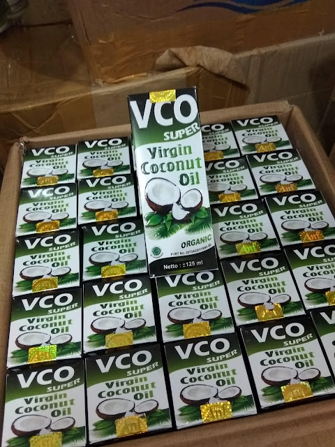 Agen VCO Virgin Coconut Oil Super Organic An-Naafi Herb Kota Padang