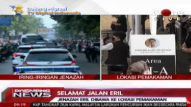 Isak Tangis dan Lantunan Sholawat Ribuan warga Iringi Kebarangkat Jenazah Eril Ke Pemakaman 