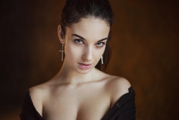 Maxim Maximov 500px arte fotografia mulheres modelos russas fashion beleza alla berger morena olhos azuis