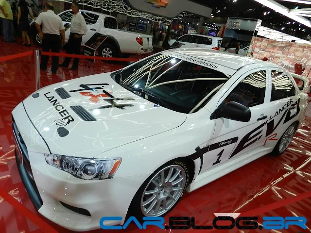 Lancer EVO R perfil frontal