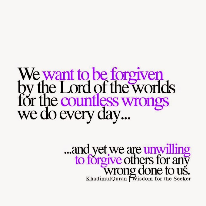 FORGIVENESS