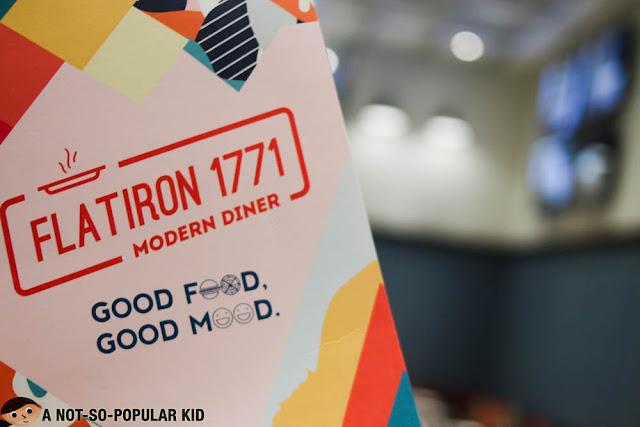 FLATIRON 1771 modern diner menu