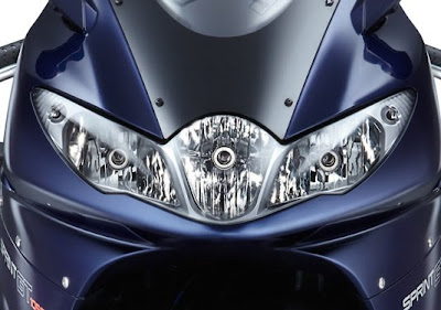 2011 Triumph Sprint GT Headlights