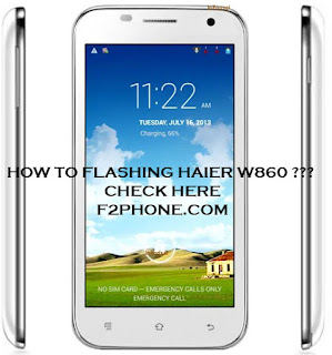 flash update haier w860