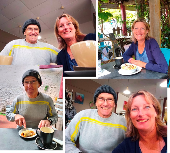 morning tea and lunch in the southwest of Western Australia