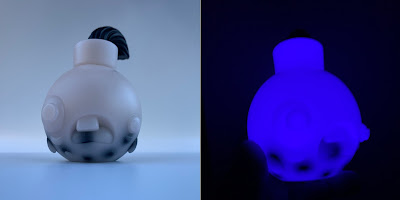 Tenacious Toys Exclusive Not So Smart Boba Bomb Glow in the Dark Resin Figure by Resin Rookie