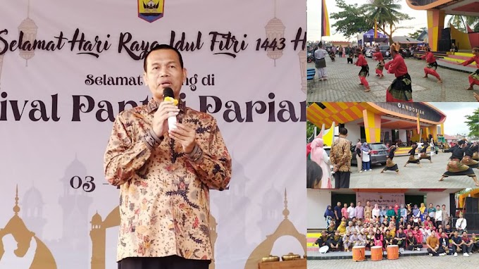 ISI Padang Panjang Ikut Meriahkan Penampilan Kesenian Festival Pantai Pariaman