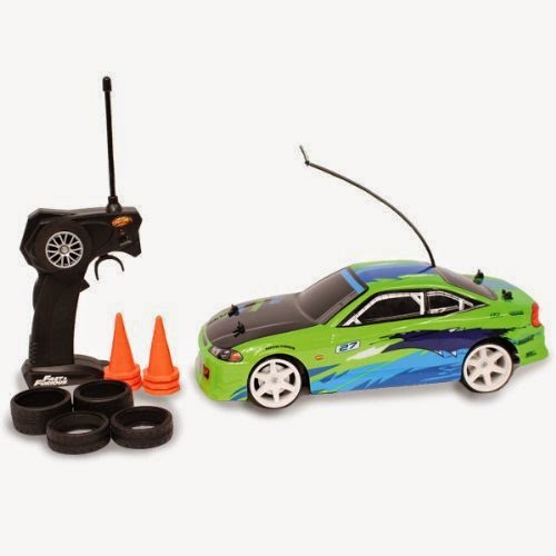 Fast & Furious R/C Drift Ready 1/16 Radio Control Drifting Car (Green)