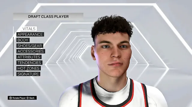 NBA 2K24 Donovan Clingan Cyberface (2024 Prospect)