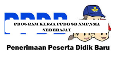 Download Program Kerja PPDB 2020