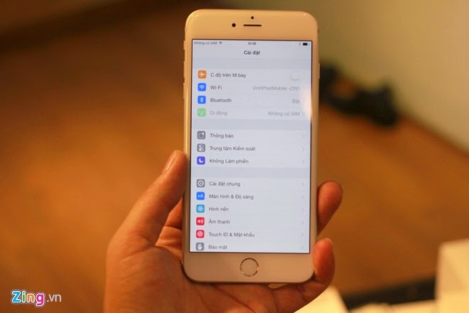 Đập hộp iPhone 6 Plus đầu tiên tại Việt Nam