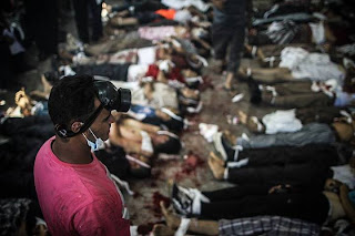 Korban pembantaian di Rabaa