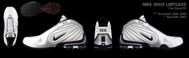 Nike Shox Limitless Pau Gasol PE