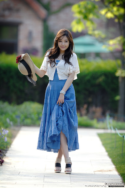 7 Jo Sang Hi - Beautiful Outdoor-very cute asian girl-girlcute4u.blogspot.com