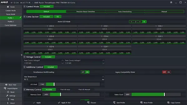AMD Ryzen Master 2.14.1.3286 Update: On-the-Fly EXPO, Enhanced Tuning