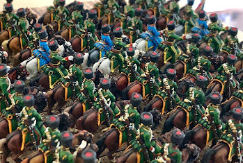 Napoleonic Chasseurs à Cheval de la Garde Impériale 15mm 18mm AB imperial guard cavalry