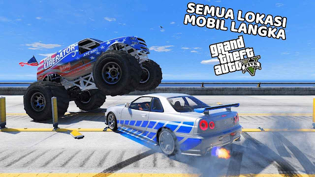 lokasi mobil langka di GTA 5