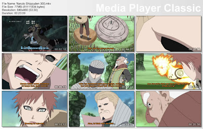 DOWNLOAD FILM / ANIME NARUTO EPISODE 300 "MIZUKAGE, KERANG RAKSASA, DAN FATAMORGANA" BAHASA INDONESIA