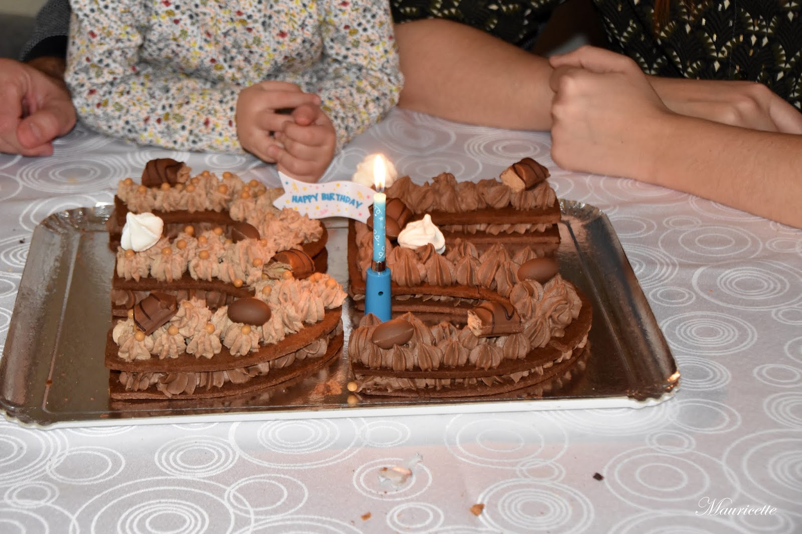 Number Cake Gateau Chiffres Kinder