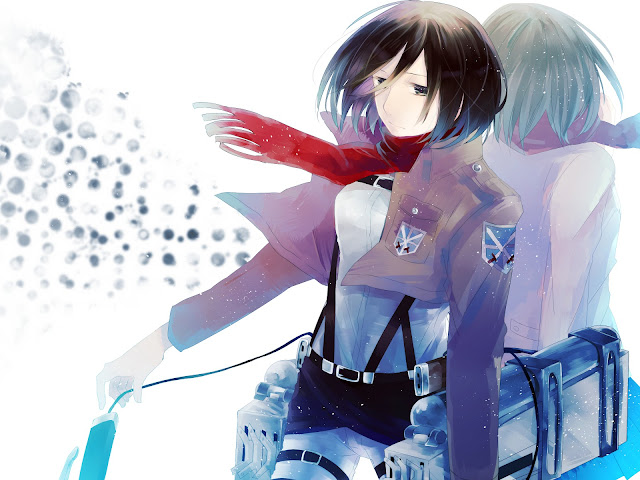   Attack on Titan Shingeki no Kyojin Anime Girl HD Wallpaper Desktop Background